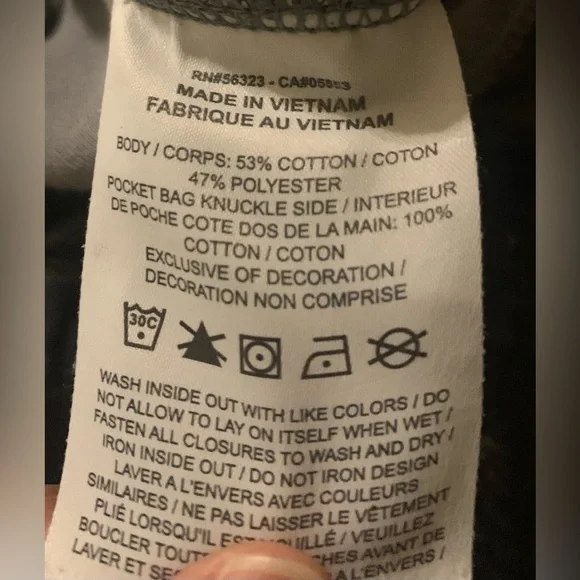 Nike Men’s Black and Gray Patterned Joggers, Medium, NWOT - Picture 12 of 16